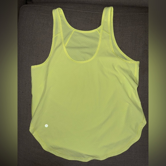 Lululemon High Neck Split Hem Run Tank - Picture 1 of 4